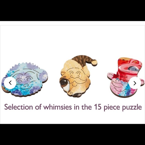 NIB Wentworth wooden puzzle kids 15 piece Christmas puzzle - Picture 6 of 10